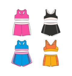 Sports Top Shorts Sportswear Various Sport