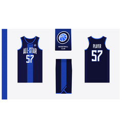 Basketball Uniform Mockup Template Design