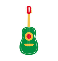 Green Guitar Cinco De Mayo Symbol Mexican