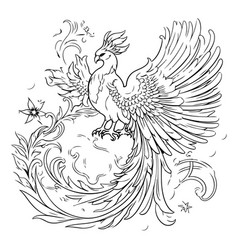 A Rooster In The Form Of Shield