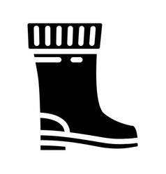 Rubber Boots Glyph Icon