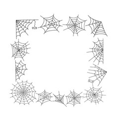 Spider Web And Little Hanging Square Frame