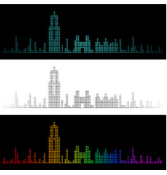 Sound Graph Style Utrecht Skyline