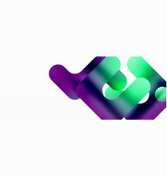 Colorful Purple Green And Blue Geometric Shapes