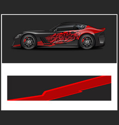 Vehicle Wrap Sports Car Adventure