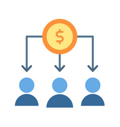 Crowdfunding Icon Image