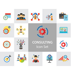 Consulting Icon Set