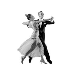 Couple Dancers Ballroom Dancing