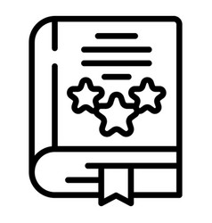 Book Review Icon Outline Report Client