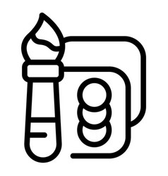 Kid Pencil Icon Outline Preschool Learn