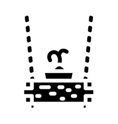 Hanging Planter Box Glyph Icon