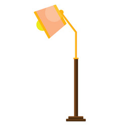 Modern Lamp On A White Background