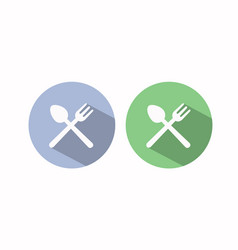 Isolated Food Take Away Sign Or Icon Set