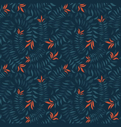 Topical Leaves On Seamless Pattern For Fabric