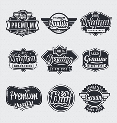 Vintage Labels Royalty Free Vector Image - Vectorstock