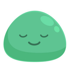 Relax Character Mochi Icon Cartoon Sweet