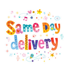 Same Day Delivery