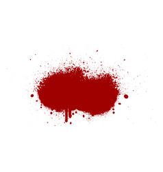 Blood Splash Flat Icon