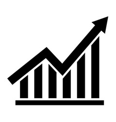 Growing Graph Icon Bar Chart Icon Infographic