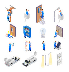 Electrician Isometric Set