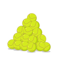 Pile Of Tennis Balls Many Tennis Ball Sports