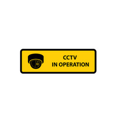 Video Surveillance Cctv In Operation Banner