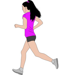 Female Marathon Runner