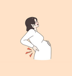 Pregnant Women Health Problems Concept