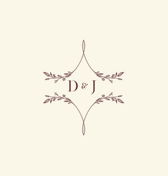 Dj Elegant Wedding Floral Initial Concept