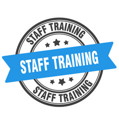 Staff Training Stamp Label