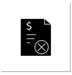 Loan Agreement Glyph Icon