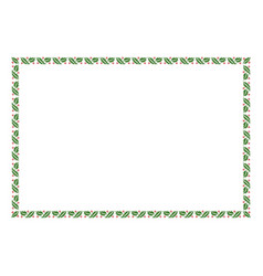 Christmas Holly Border