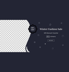 Winter Sale Product Banner