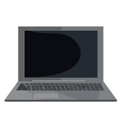 Work Laptop On A White Background