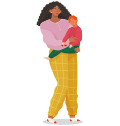 Woman And Sweet Child Mother And Son Concept