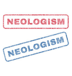 Neologism Textile Stamps