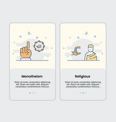 Monotheism And Religious Icons Onboarding