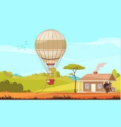 Vintage Air Balloon Composition