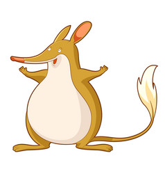 Cartoon Smiling Bandicoot