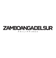 Zamboanga Del Sur In The Philippines Emblem