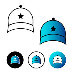 Abstract Men Cap Icon