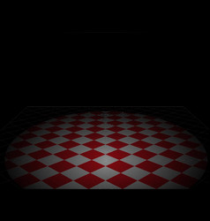 Chess Diagonal Floor Perspective Background Red