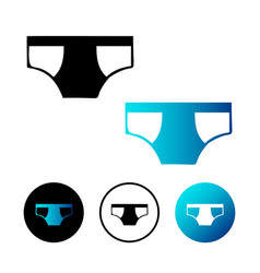 Abstract Men Underwear Icon