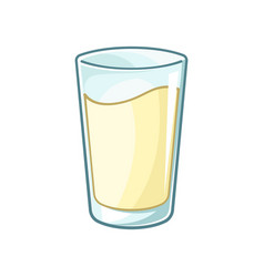 Tall Glass Of Lemonade Clipart Element Cute