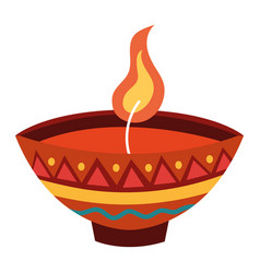 India Culture Candle