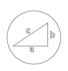 Pythagoras Theorem Icon