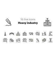 Heavy Industry Icons