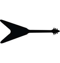 Electric Guitar Music Instrument Jazz Silhouette