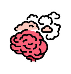 Mind Brain Human Color Icon