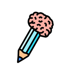 Idea Brain Human Color Icon